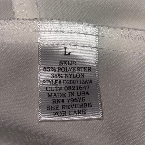 Women’s Mystic, Knee-Length, Black and White, Sleeveless, Cocktail Dress; Size L - Picture 5 of 5